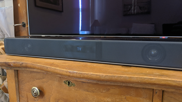Illustration for article titled Sony’s HT-Z9F Atmos Soundbar Is More Impressive Than It Has Any Right to Be